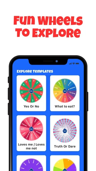 Tangkapan skrin Spin the Wheel, Decision Maker