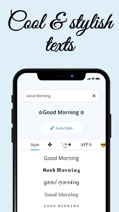 Stylish Text: Font Style App 스크린샷