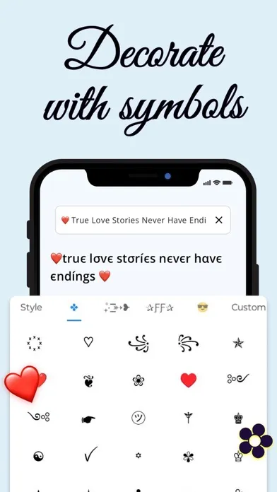 Stylish Text: Font Style App 스크린샷