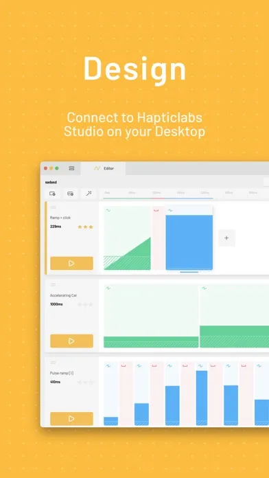 Hapticlabs Player Screenshots