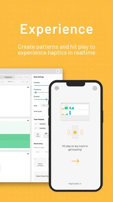 Hapticlabs Player Screenshots