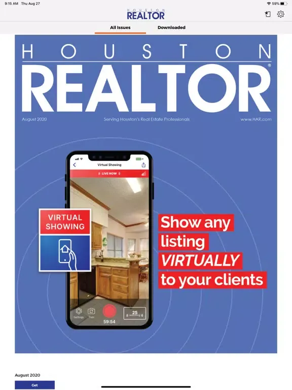 Houston REALTOR Magazine iPad  Ekran Görüntüleri