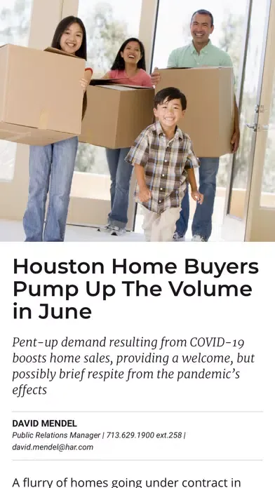 Houston REALTOR Magazine Ekran Görüntüleri
