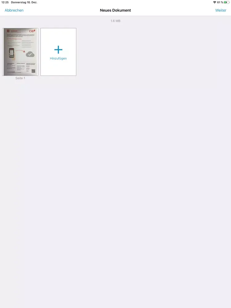 Tangkapan layar StB Bebra iPad 