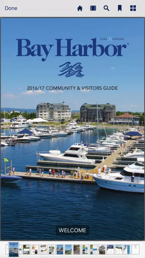 Tangkapan layar Bay Harbor Visitors Guide