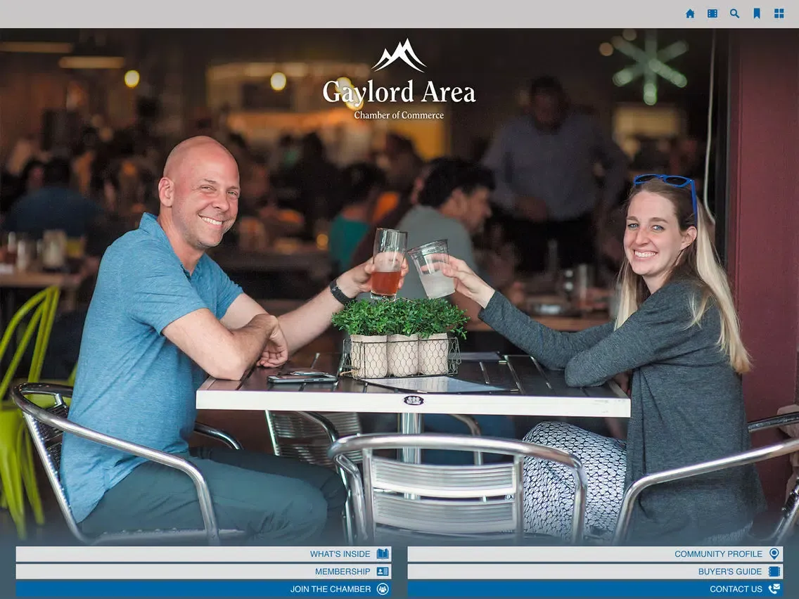 Capturas de tela do Gaylord Membership Directory iPad 