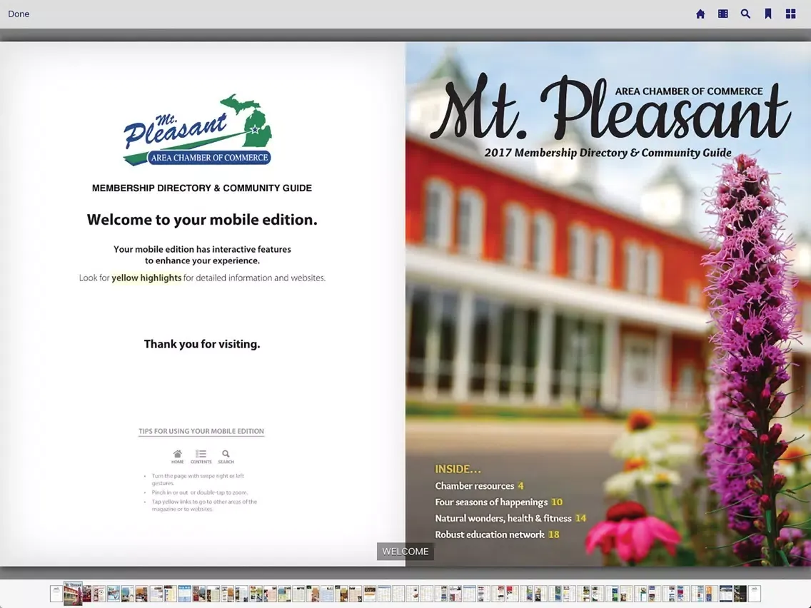Скриншоты Mt. Pleasant Membership Directory iPad 