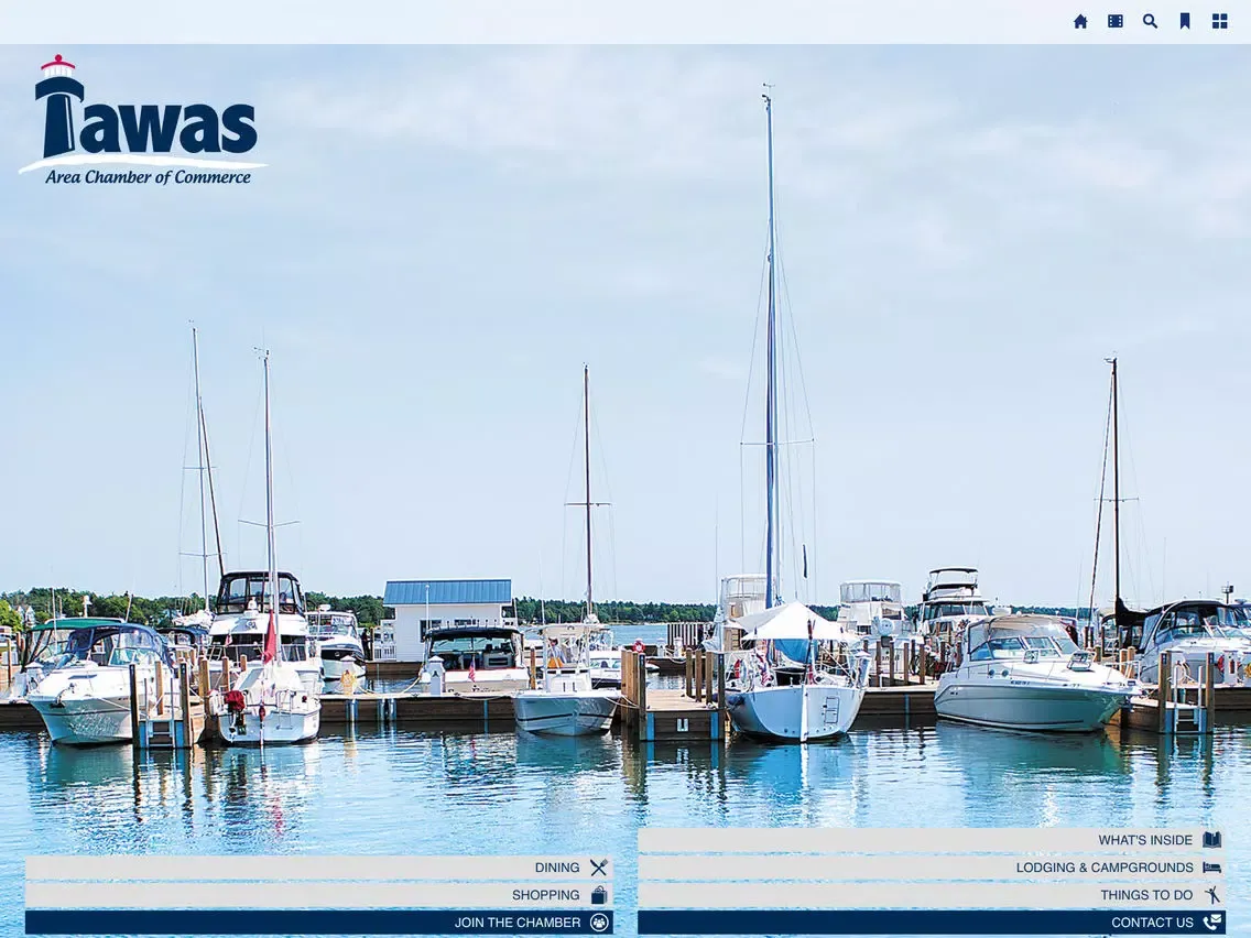 Tawas Area Visitors Guide iPad  스크린샷