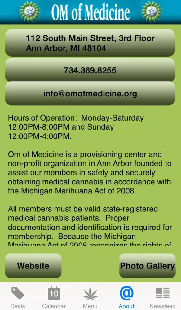 Om of Medicine স্ক্রিনশট
