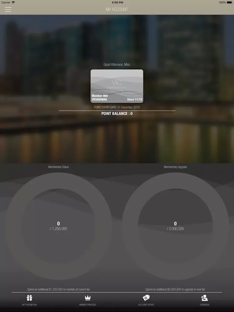 Harbour City - VIC Club iPad  スクリーンショット