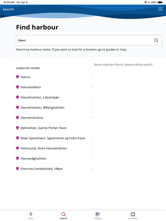 تصاویر Harbour Guide iPad