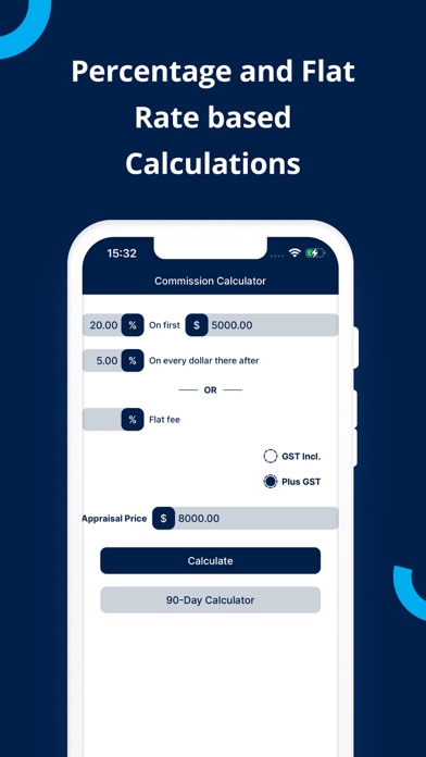 Harcourts Pinnacle Calculator Screenshots
