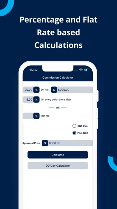Screenshot di Harcourts Pinnacle Calculator
