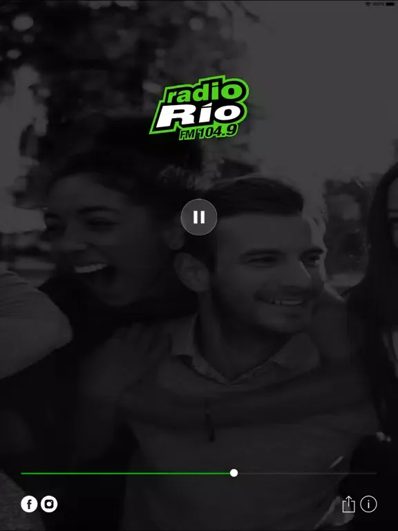 Скриншоты RADIO RIO 104.9 iPad 