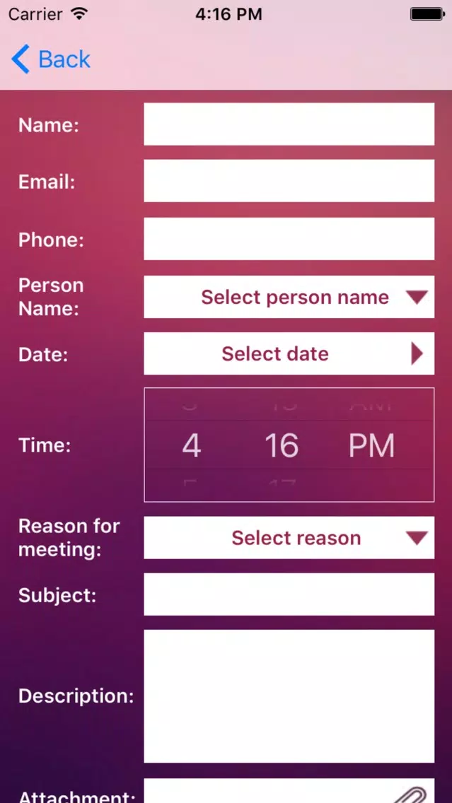 Zrzuty ekranu PMC Citizen Meeting App