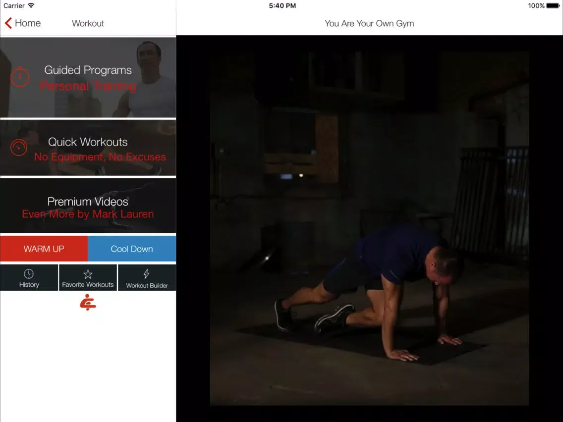 Bodyweight Training: Your Gym iPad  स्क्रीनशॉट