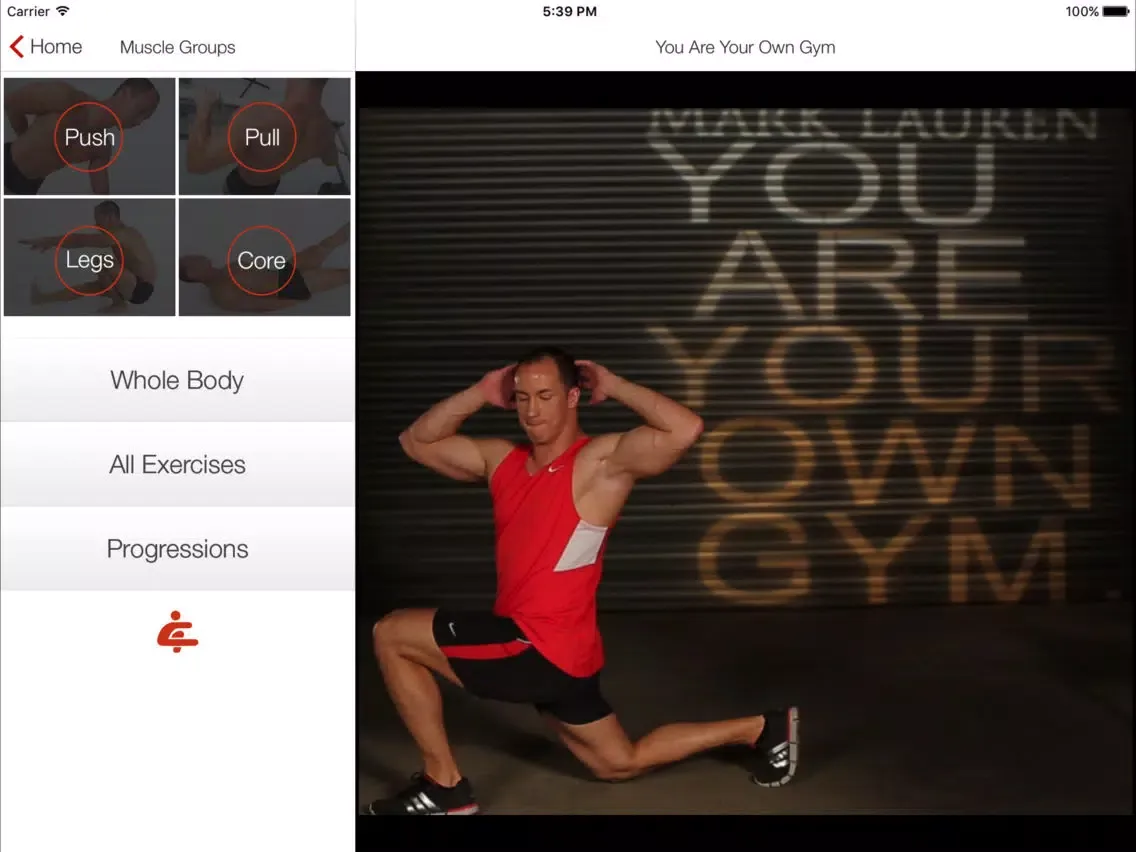 Bodyweight Training: Your Gym iPad  स्क्रीनशॉट