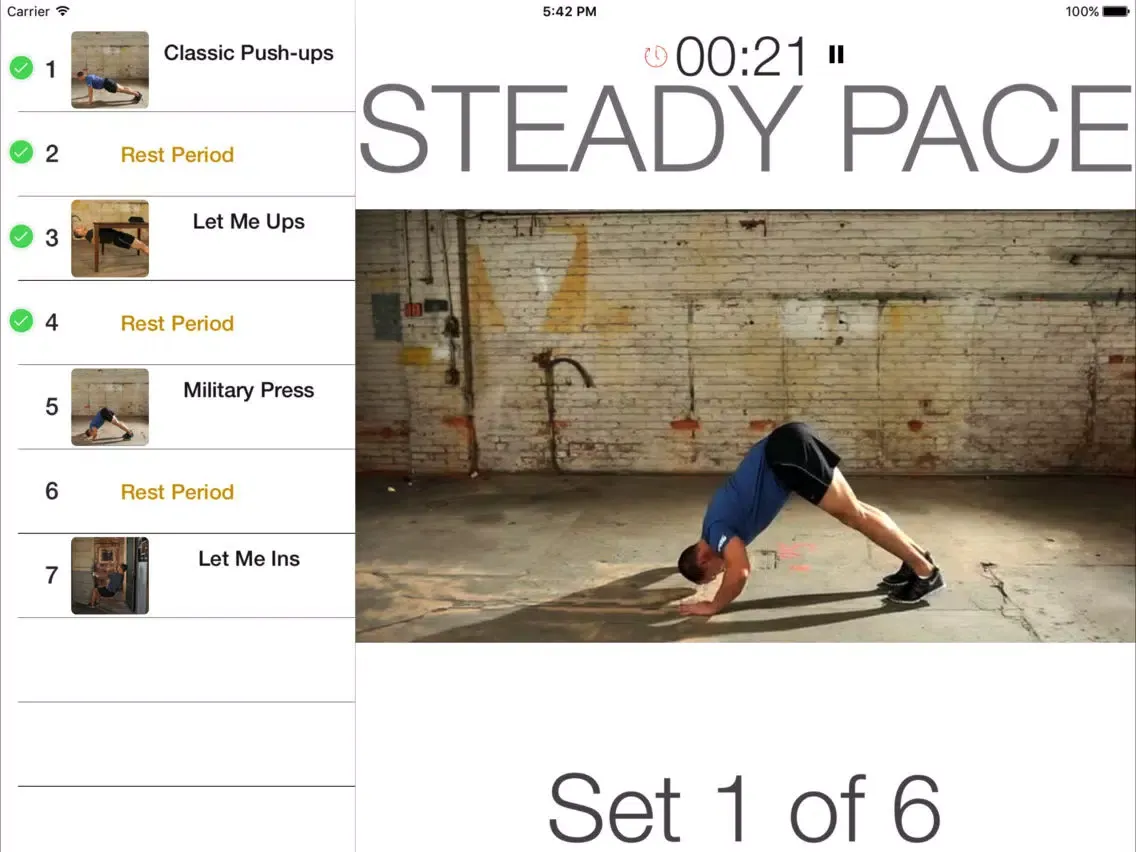 Bodyweight Training: Your Gym iPad  स्क्रीनशॉट