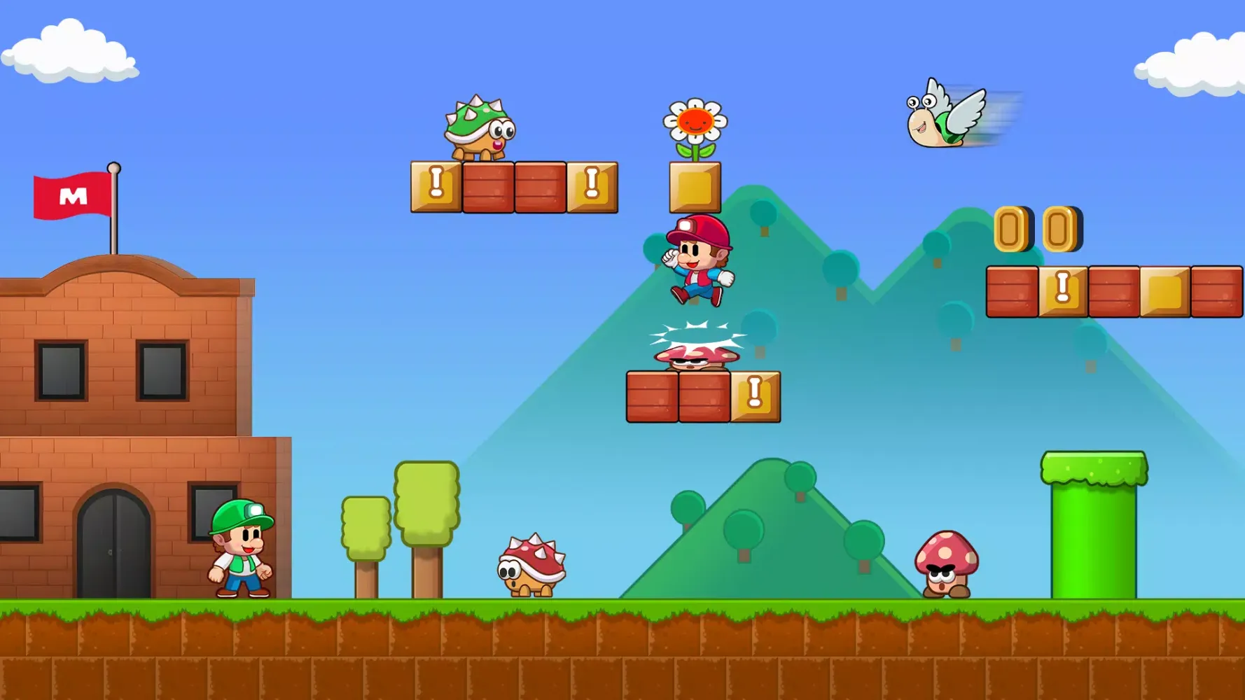 Super Manu's World:Jungle Bros Screenshots
