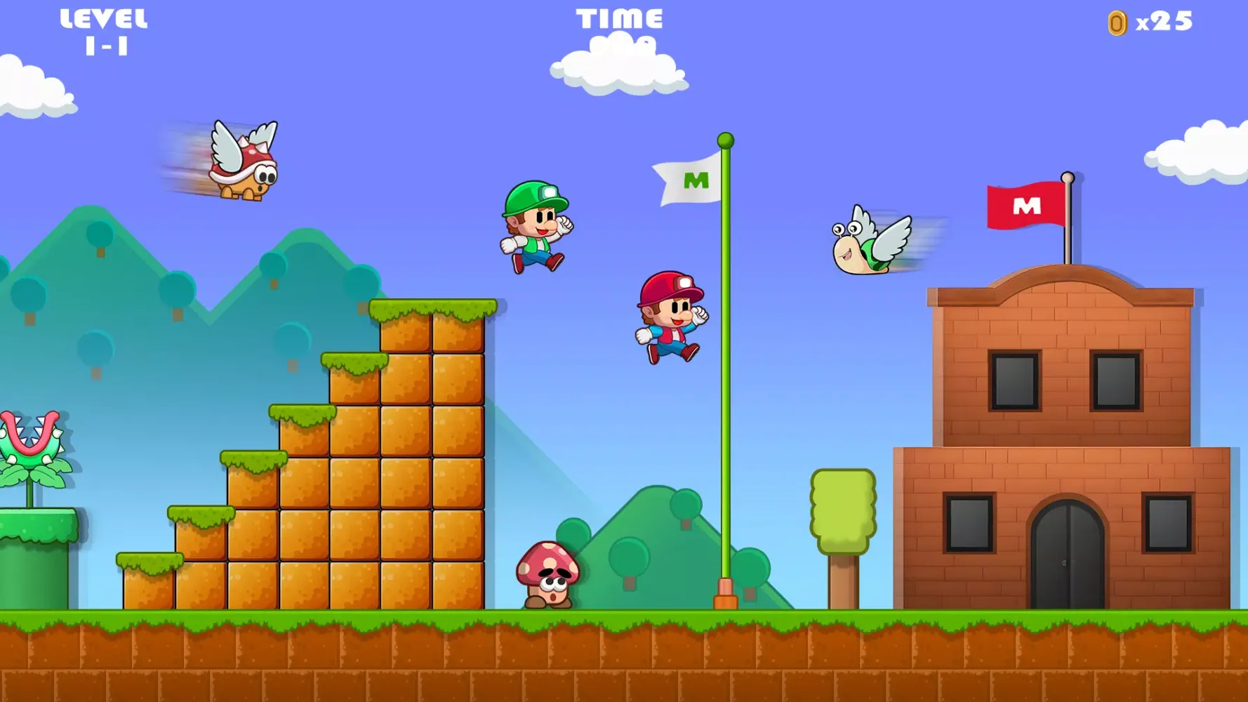 Super Manu's World:Jungle Bros Screenshots