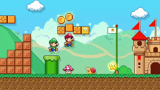 Super Robby Bros : Jump 1985 Screenshots