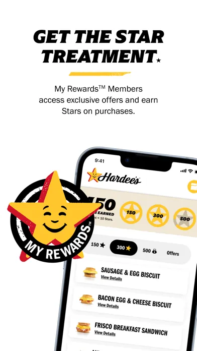 Hardee's Mobile Ordering স্ক্রিনশট