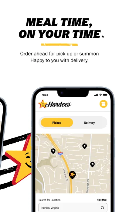 Hardee's Mobile Ordering স্ক্রিনশট