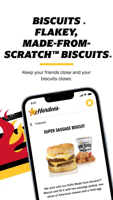 Hardee's Mobile Ordering স্ক্রিনশট