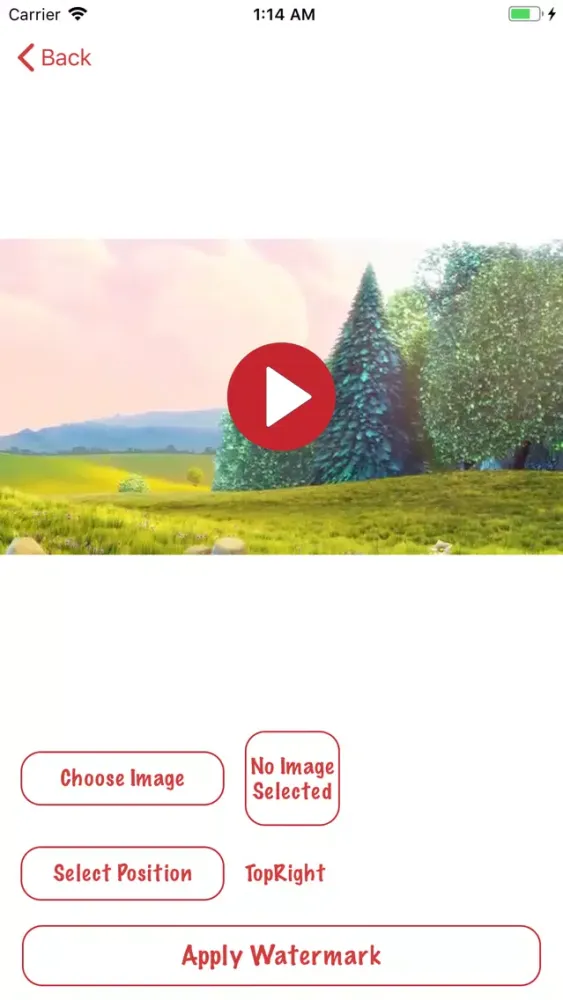 Watermark Video -Add watermark Screenshots