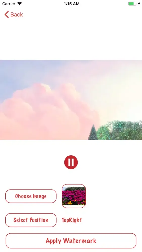 Watermark Video -Add watermark Screenshots