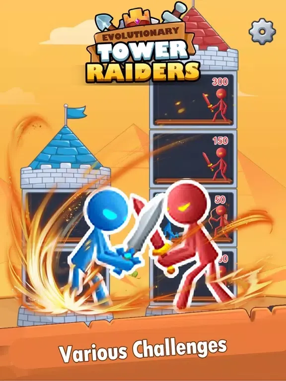 Captures d'écran de Evolutionary Tower Raiders iPad 