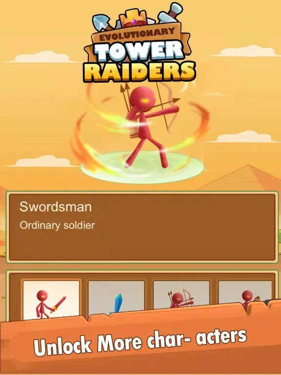 Captures d'écran de Evolutionary Tower Raiders iPad 