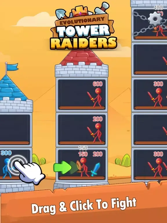 Captures d'écran de Evolutionary Tower Raiders iPad 