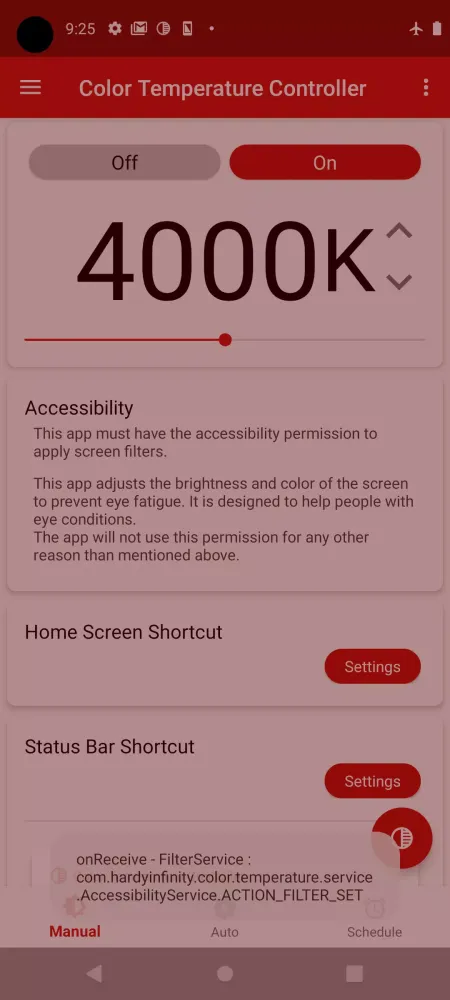 Color Temperature Controller Screenshots