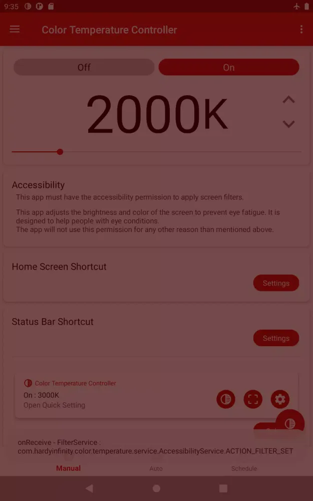 Color Temperature Controller Screenshots