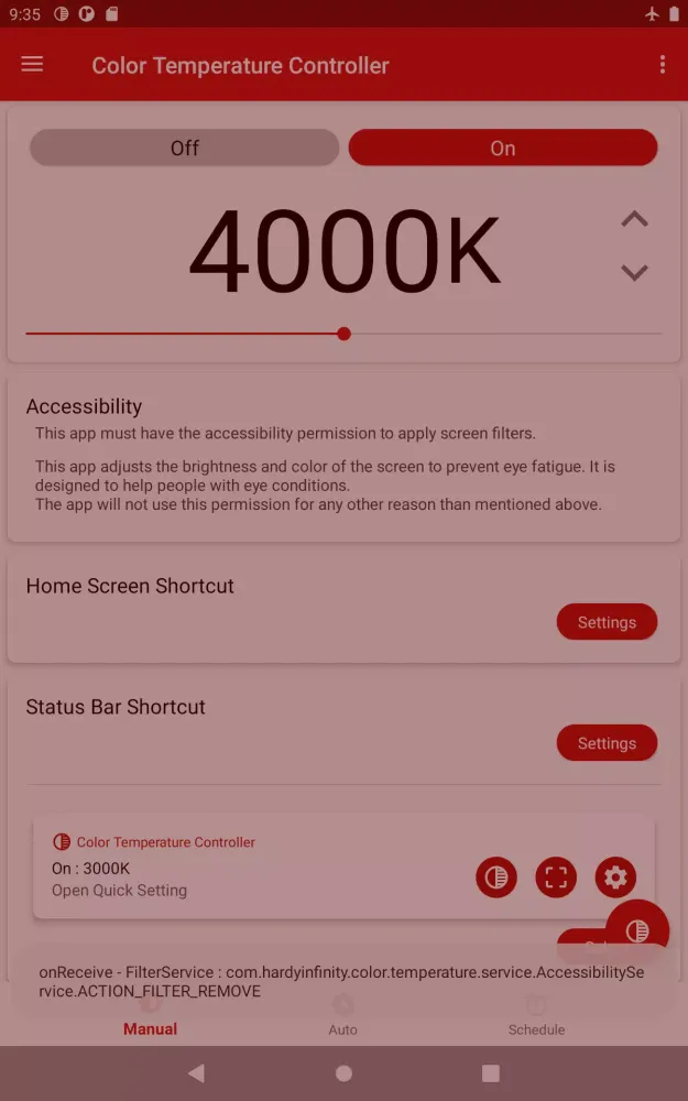 Color Temperature Controller Screenshots