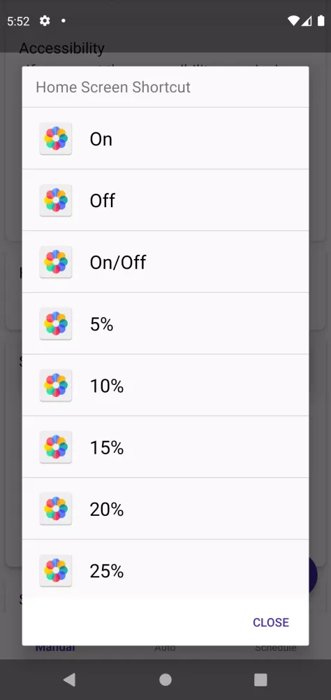 Screen Color Filter स्क्रीनशॉट