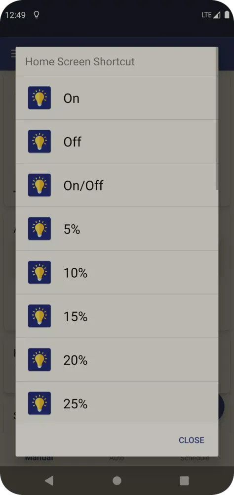Screenshot di Auto Screen Dimmer