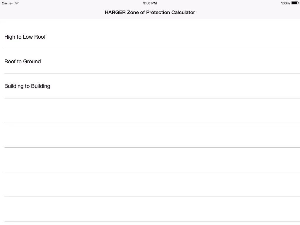 Capturas de pantalla de Zone of Protection Calculator iPad 