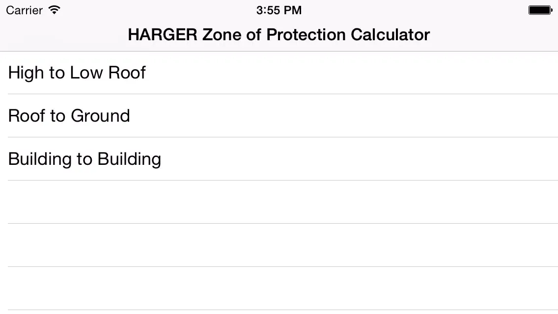 Capturas de pantalla de Zone of Protection Calculator