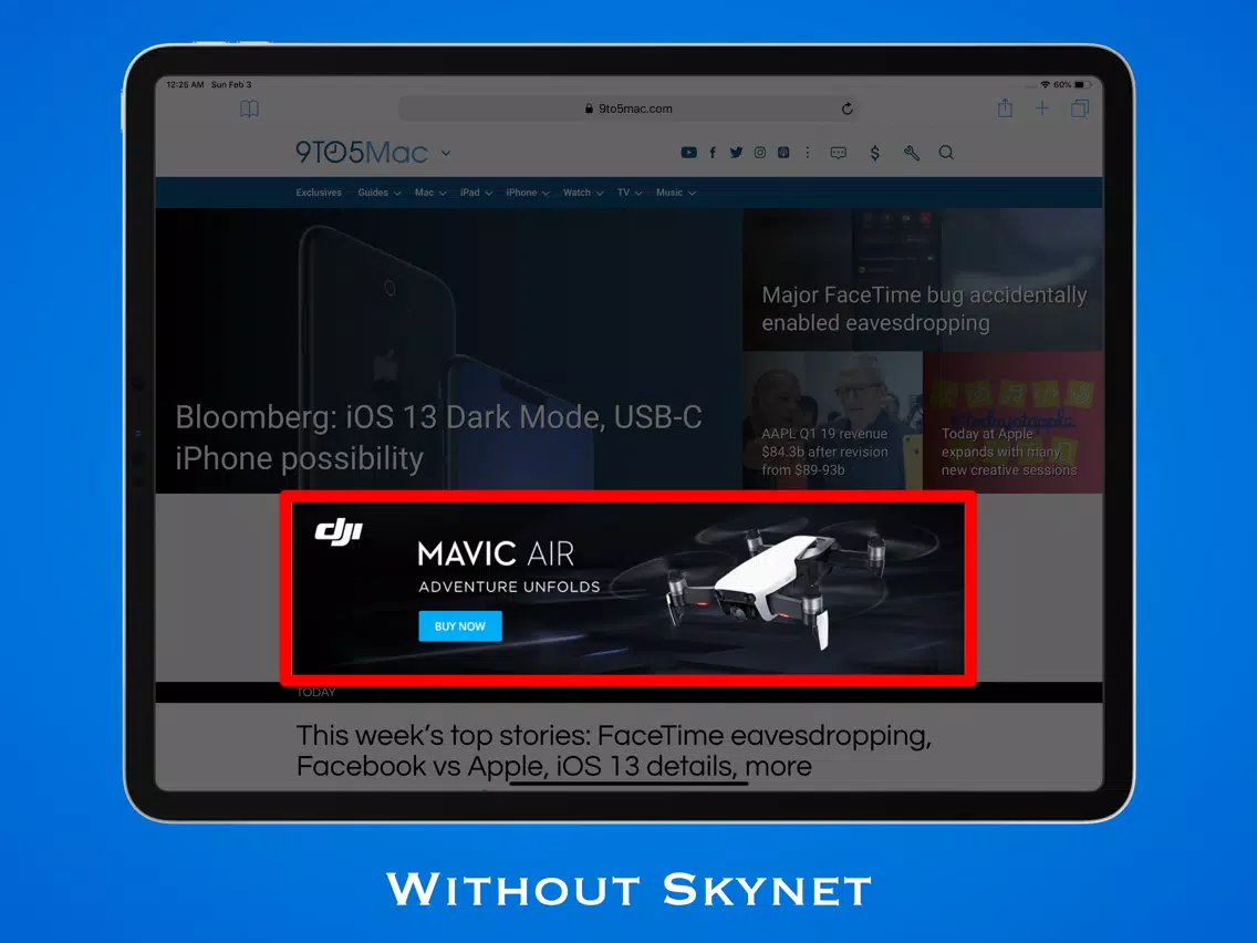 Skynet Ad Blocker for Safari iPad  スクリーンショット