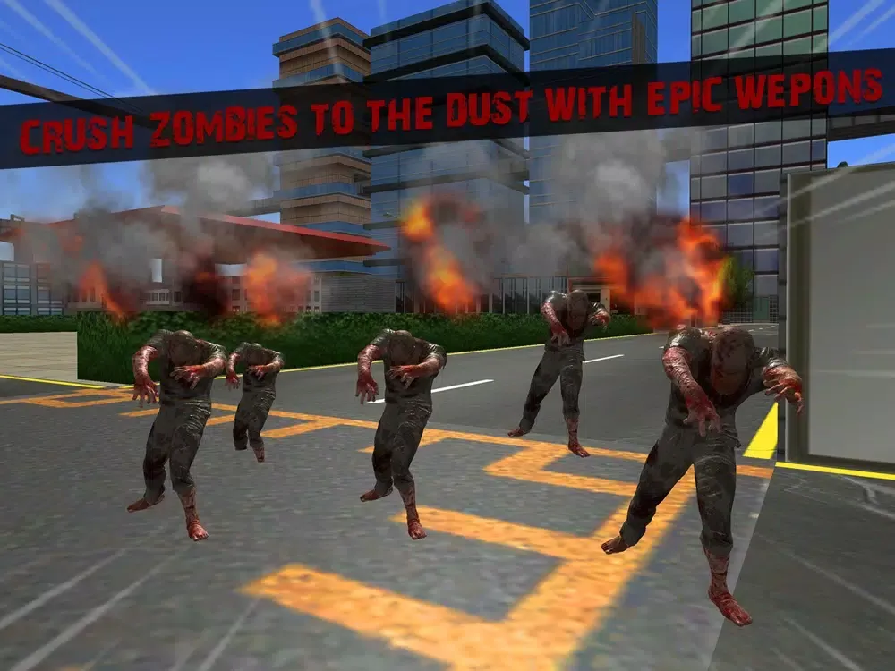 Tangkapan skrin Zombie Sniper Royale 2019 iPad 