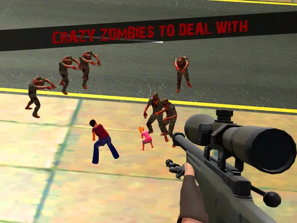 Tangkapan skrin Zombie Sniper Royale 2019 iPad 