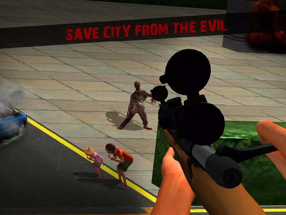 Tangkapan skrin Zombie Sniper Royale 2019 iPad 