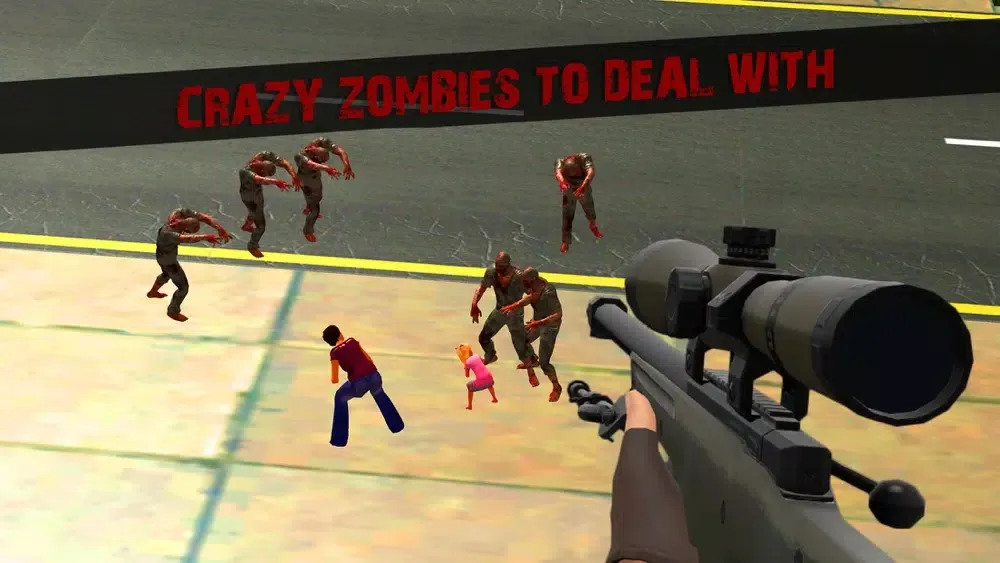 Tangkapan skrin Zombie Sniper Royale 2019