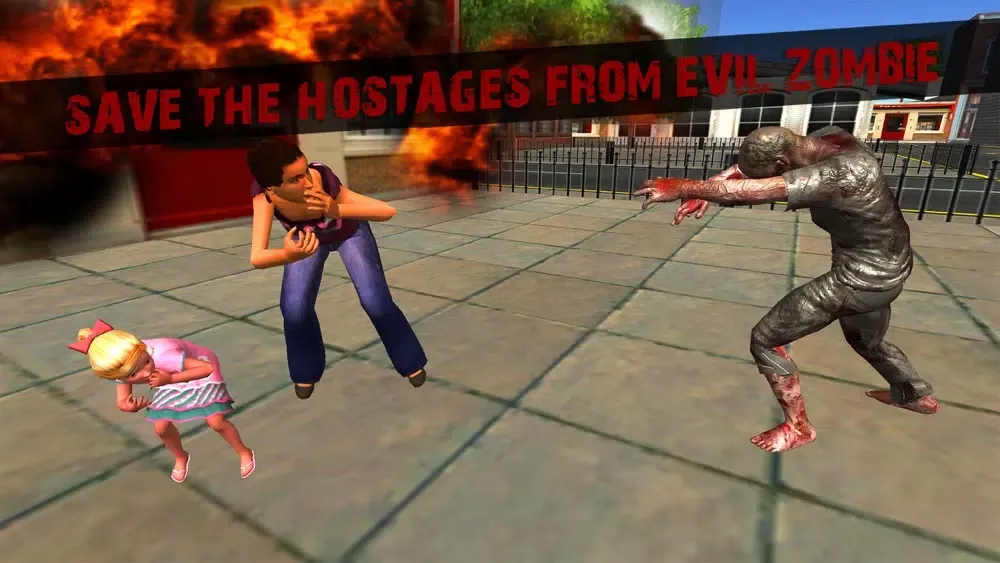 Tangkapan skrin Zombie Sniper Royale 2019