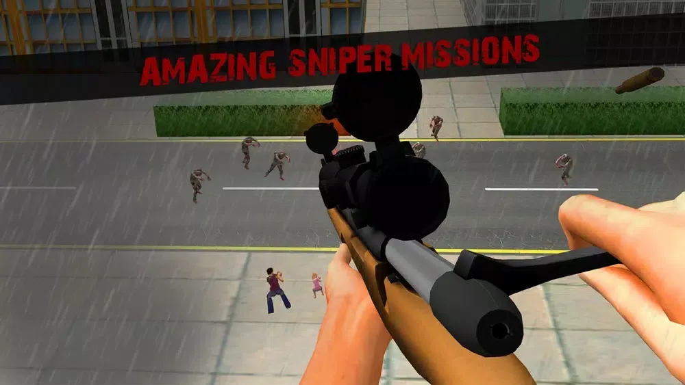 Tangkapan skrin Zombie Sniper Royale 2019