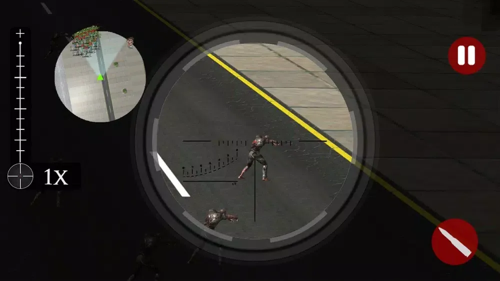 Tangkapan skrin Zombie Sniper Royale 2019