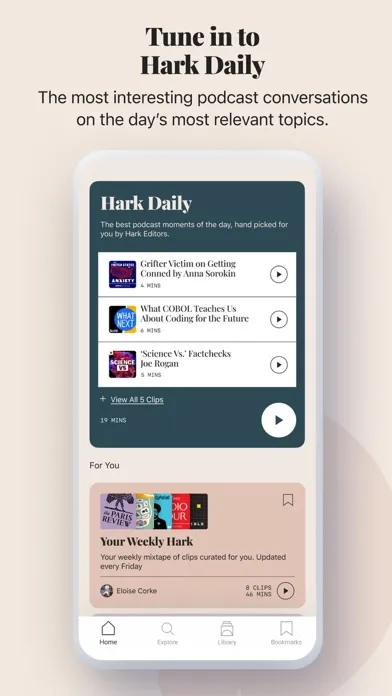 Zrzuty ekranu Hark Audio
