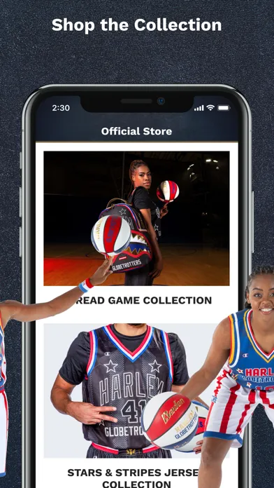 Tangkapan layar Harlem Globetrotters